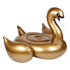 SUNNYLIFE Ride-On Float Gold Swan<br/>黃金天鵝造型坐騎泳圈