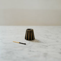 OVO THINGS<br/>可麗露青銅燭台 - 黑