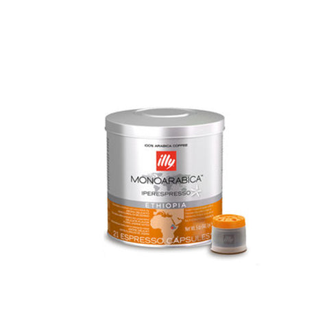 ILLY<br/>意利衣索比亞咖啡膠囊 (126入 六罐/箱)