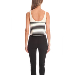 RAG & BONE Avila Crop Top<BR/>短版條紋坦克背心