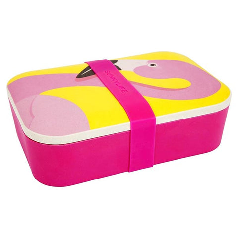 SUNNYLIFE Eco Lunch Box Flamingo<br/>紅鶴便當盒