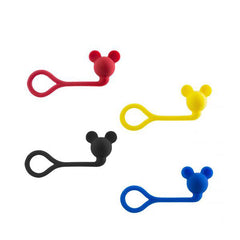 DISNEY Style Q Cord Ties<br/>米奇造型公仔 Q 束繩 (4入/組)