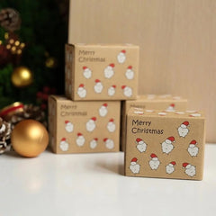 GOSILI<br/>聖誕吸管插畫禮盒組 20cm 紅 +珍奶灰 附切口器