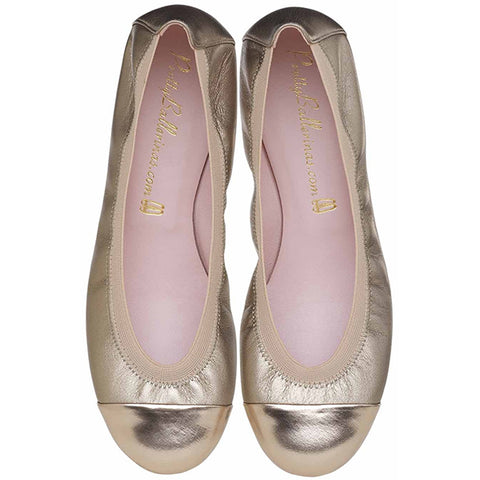 PRETTY BALLERINAS<br/>Shirley 系列 - 小羊皮拼接芭蕾舞鞋 (共3色)