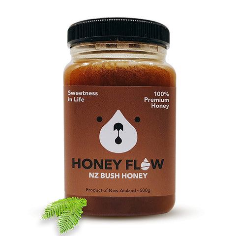 HONEY FLOW Nu Bush Honey<br/>100% 紐西蘭純天然原生矮灌木叢蜂蜜