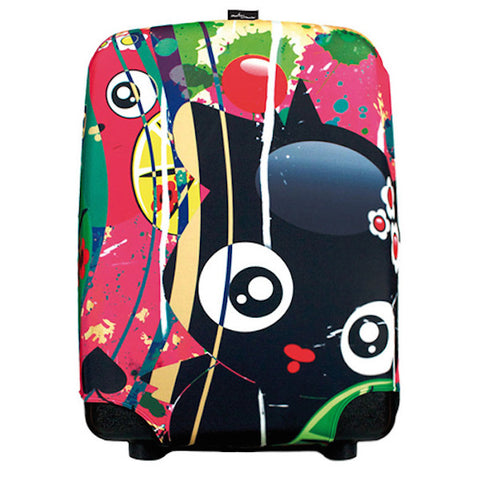 SUITSUIT Suitcase Cover<br/>行李箱保護套 - Metso & Maru 設計師款（彩虹） - Shark Tank Taiwan 