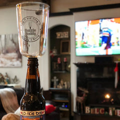 GUZZLE BUDDY Beer Bottle - Borosilicate Glass<BR/>暢飲玻璃啤酒杯