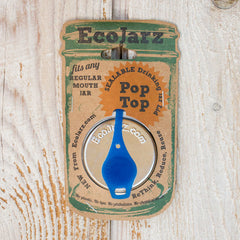 ECOJARZ PopTop<br/>不鏽鋼防漏飲料杯蓋 - 窄口 (共4色)