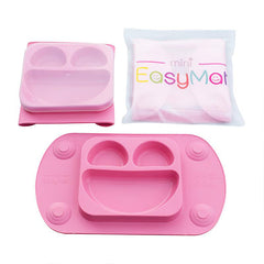 EASYTOTS EasyMat<BR/>防滑矽膠餐盤組 - 餐盤 + 保護蓋 + 收納袋 (共3色)