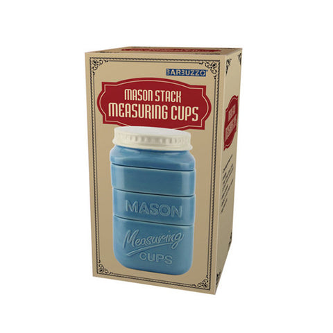 BARBUZZO Mason Stack Measuring Cups (Blue)<BR/>梅森量杯