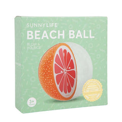 SUNNYLIFE Inflatable Ball Grapefruit<br/>葡萄柚造型充氣海灘球