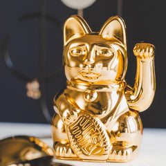 DONKEY PRODUCTS Maneki - Neko<BR/>幸運繽紛招財貓 - 金
