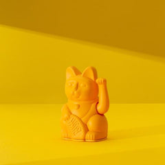 DONKEY PRODUCTS<BR/>幸運繽紛招手招財貓 - 迷你版 (深黃)