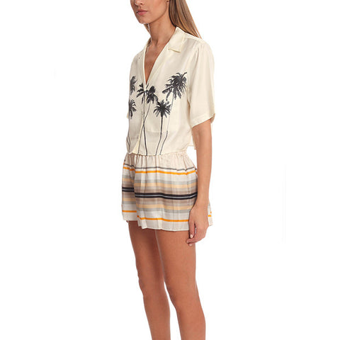 RAG & BONE Palm Shirt<BR/>復古印花襯衫