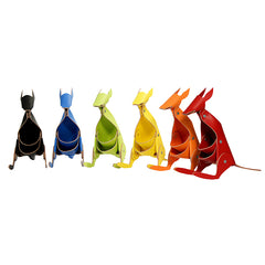VACAVALIENTE<br/>袋鼠造型皮革擺飾 (共5色)
