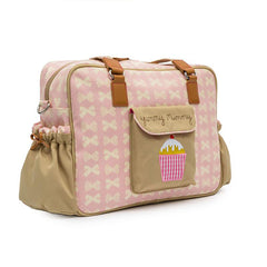 PINK LINING<BR/>粉紅蝴蝶結經典媽媽包系列 - 杯子蛋糕款