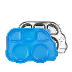 INNOBABY<br/>不銹鋼兒童餐具 巴士餐盤 (共4色)