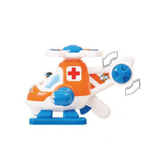 WOW TOYS  Emergency rescue series sea patrol helicopter - Karl<br/>緊急救援系列 海巡直升機 - 卡爾