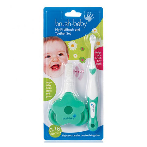 BRUSH-BABY<br/>寶寶的第一套乳齒潔牙組