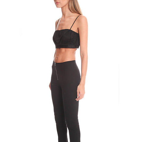 RAG & BONE Greta Top<BR/>純黑細肩帶抹胸