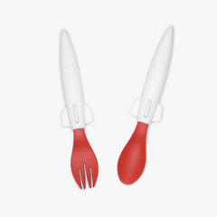 THE DAYDREAMER STUDIO Rocket Spoon & Fork<br/>帶我上月球餐具組