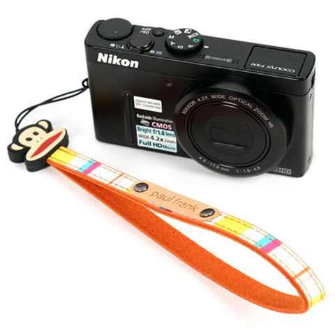 PAUL FRANK Camera Strap<br/>大嘴猴 小 DC 窄版手腕帶 13PF-SH04 - Shark Tank Taiwan 