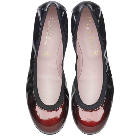 PRETTY BALLERINAS<br/>Shirley 系列 漆皮漸層平底鞋 (共2色)