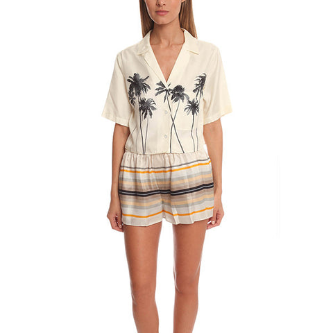 RAG & BONE Palm Shirt<BR/>復古印花襯衫