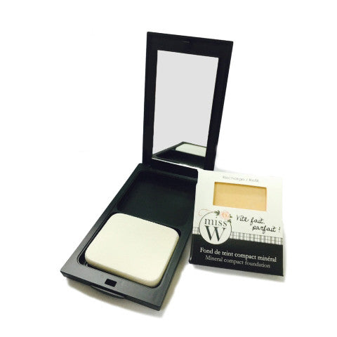 MISS W Mineral Compact Foundation<br/>完美礦物水嫩粉凝霜 (共2色) - Shark Tank Taiwan 