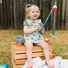 BAPRONBABY<br/>圍兜裙 - 釣魚攻略