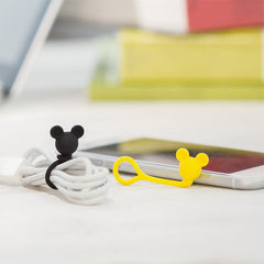 DISNEY Style Q Cord Ties<br/>米奇造型公仔 Q 束繩 (4入/組)