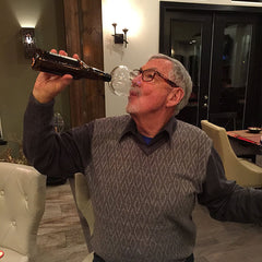 GUZZLE BUDDY Wine Bottle - Borosilicate Glass<BR/>暢飲玻璃酒杯