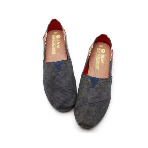 JOY & MARIO<BR/>復古英國國旗休閒鞋