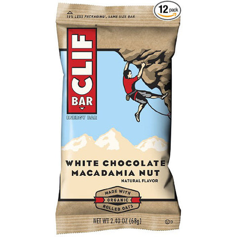 CLIF White Chocolate Macadamia Bar<BR/>白巧克力夏威夷豆營養棒 (12入)