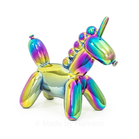 MADE BY HUMANS<br/>閃光大獨角獸存錢筒 (共4色)