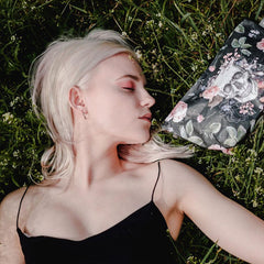 PAPRCUTS.DE Wash bag-Blossoming Afterlife<br/>盥洗包 - 骷髏花