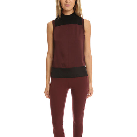 RAG & BONE Vivienne Tank<BR/>雙色小高領坦克背心