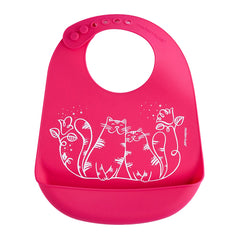 MODERN TWIST<br/>兒童圍兜 - 親密小貓