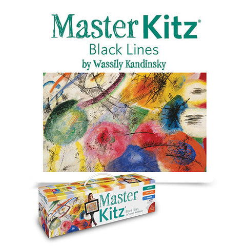 MASTER KITZ Black Lines<br/>經典繪畫組 - 康丁斯基黑色線