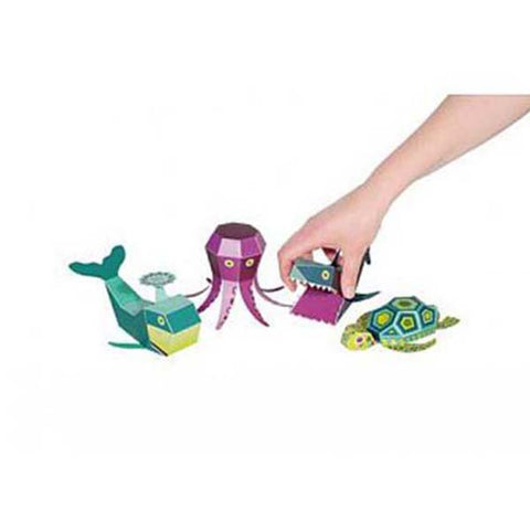 PUKACA<br/>布卡卡手做玩具 - 3D系列 (海底動物)