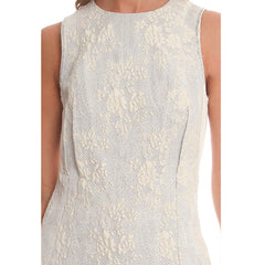 3.1 PHILLIP LIM Silk Combo Dress<br/>白色刺繡洋裝