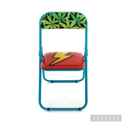 SELETTI<BR/>普普風折疊椅 - 閃電