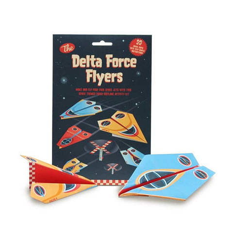 CLOCKWORK SOLDIER Delta Force Flyers<br/>拼接系列 - 星際戰機紙飛機組