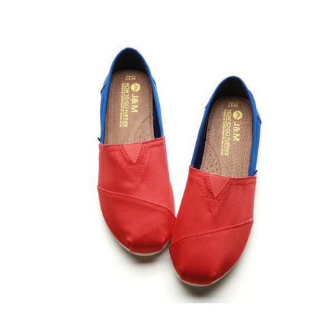 JOY & MARIO<BR/>拚色平底休閒鞋