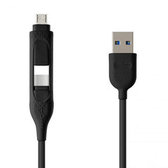 DISNEY iDualink<br/>二合一雙頭傳輸線 Type-C - 米奇