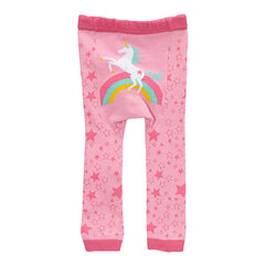 DOODLE PANTS Pink Rainbow Unicorn Leggings<BR/>彩虹獨角獸緊身褲