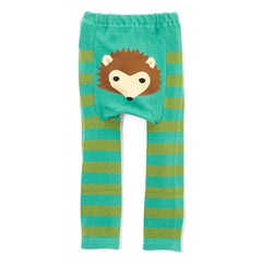 DOODLE PANTS Woodland Hedgehog Leggings<BR/>木頭島豪豬緊身褲