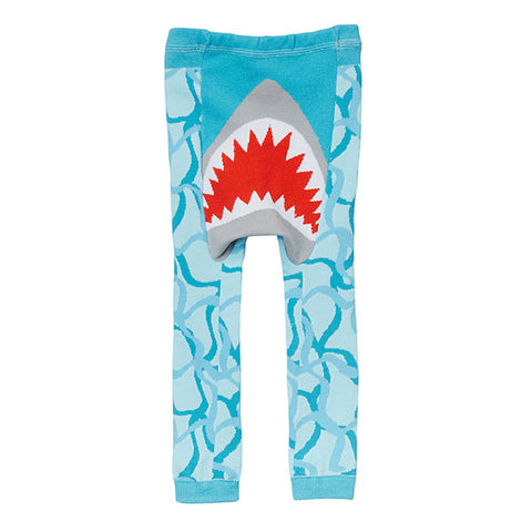 DOODLE PANTS Shark  Cotton Leggings<BR/>鯊魚緊身褲