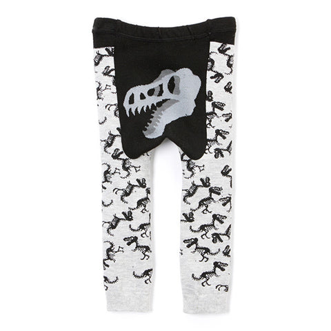 DOODLE PANTS Gray T-Rex Leggings<BR/>灰色暴龍緊身褲