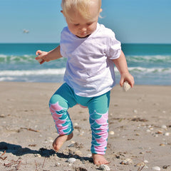 DOODLE PANTS Mermaid Cotton Leggings<BR/>美人魚緊身褲